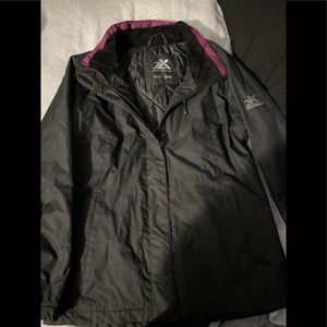 Weatherproof rain jacket